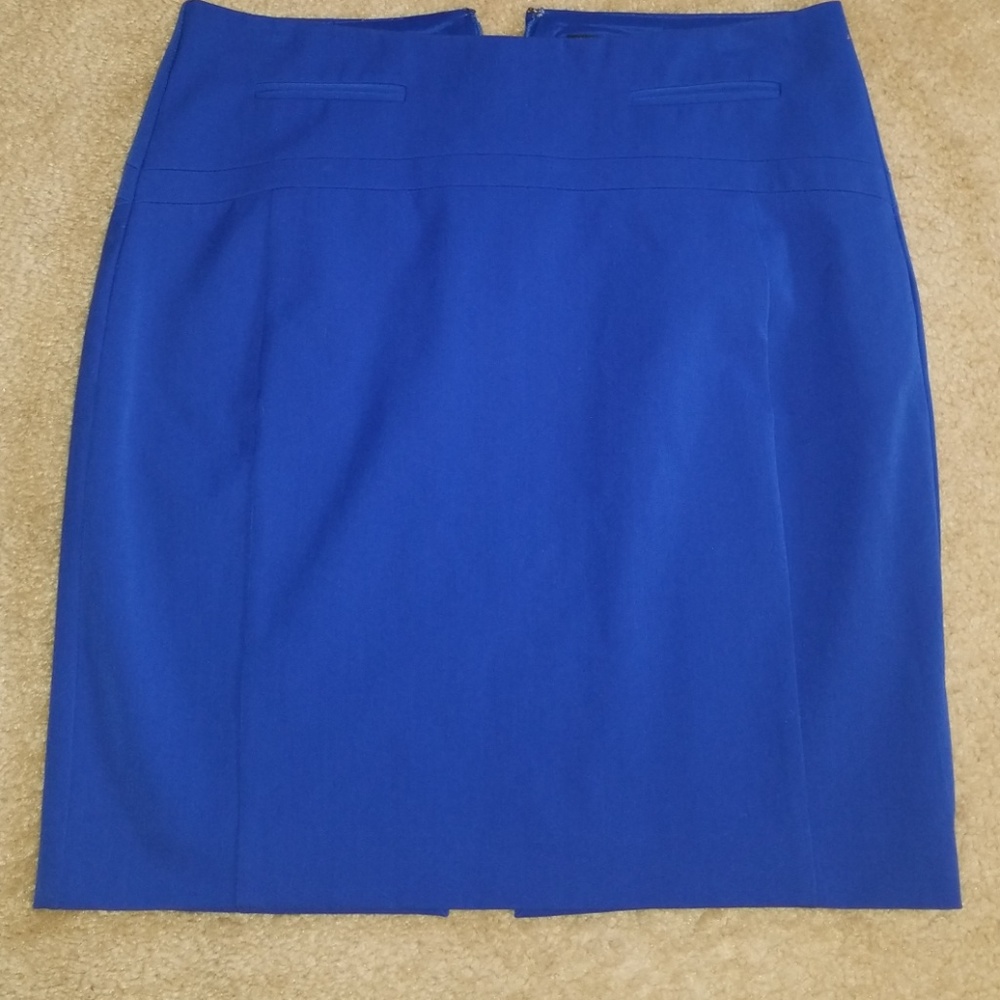 Royal Blue Skirt